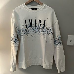 Amiri Sparkles Crewneck